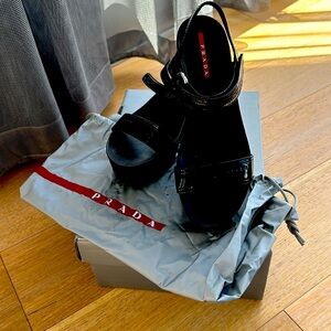 Rare Prada platform sandals